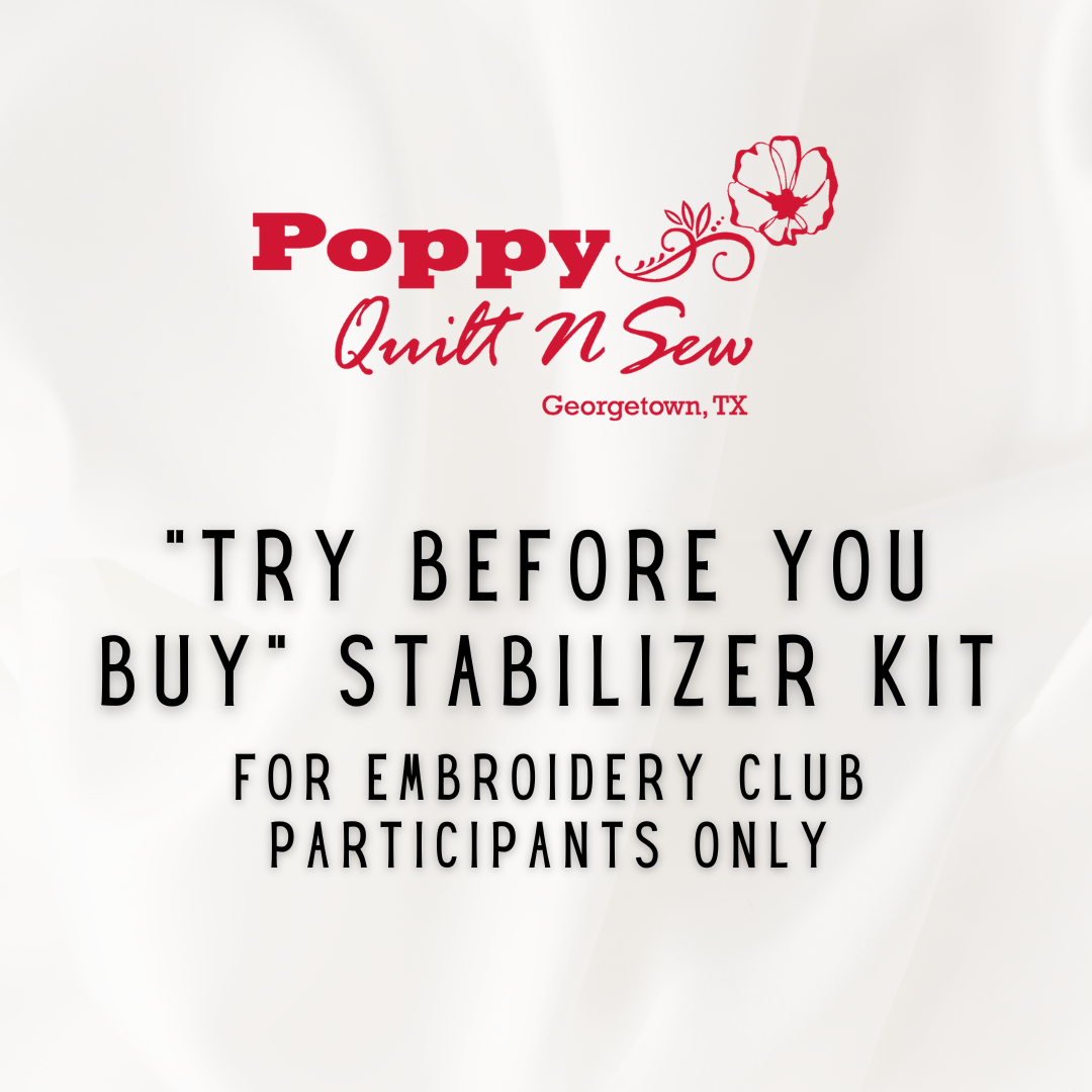 "Try Before You Buy" Stabilizer Kit