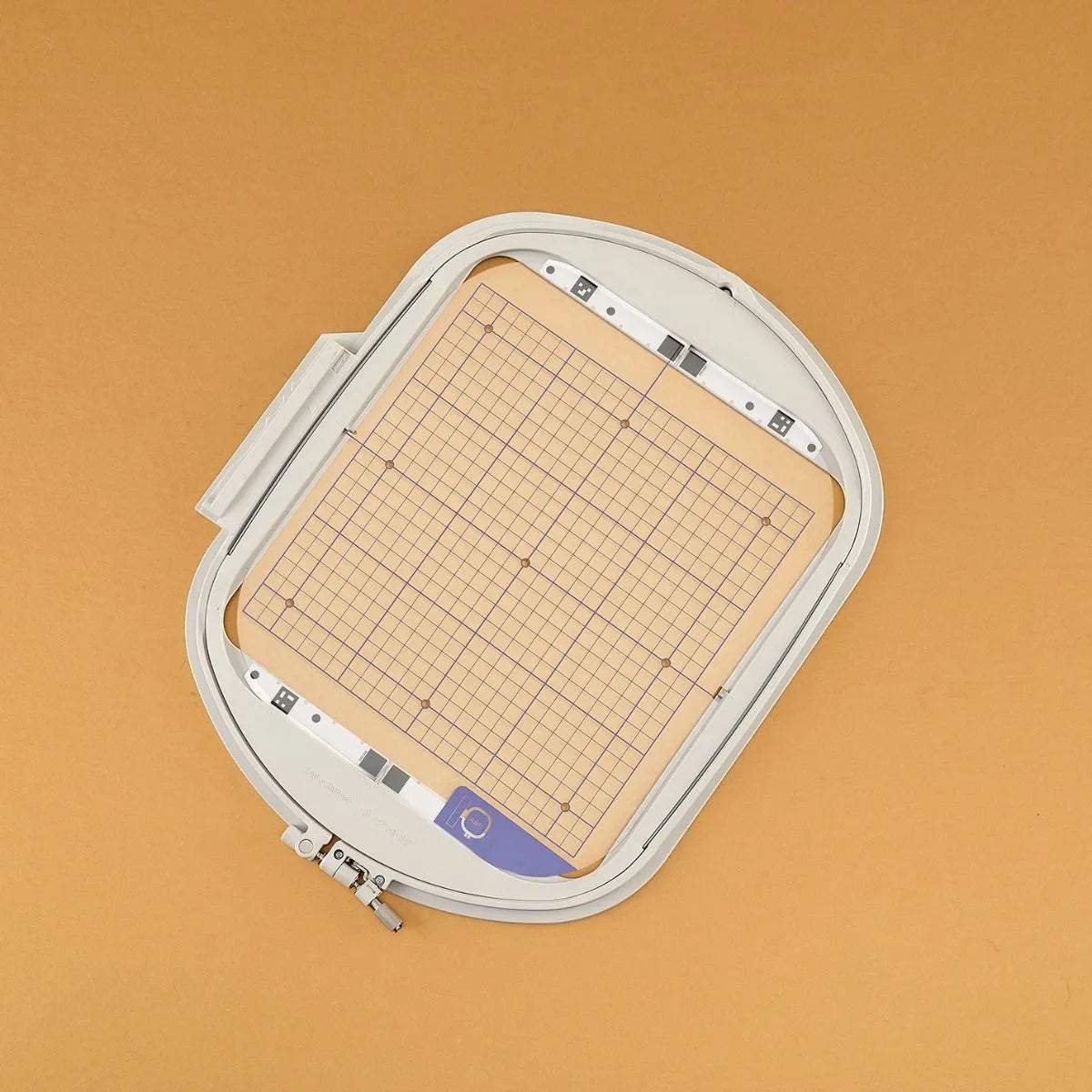 Embroidery Hoop and Grid, 9.5 x 9.5