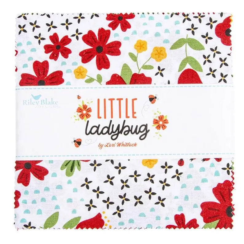 Little Ladybug 5" Squares