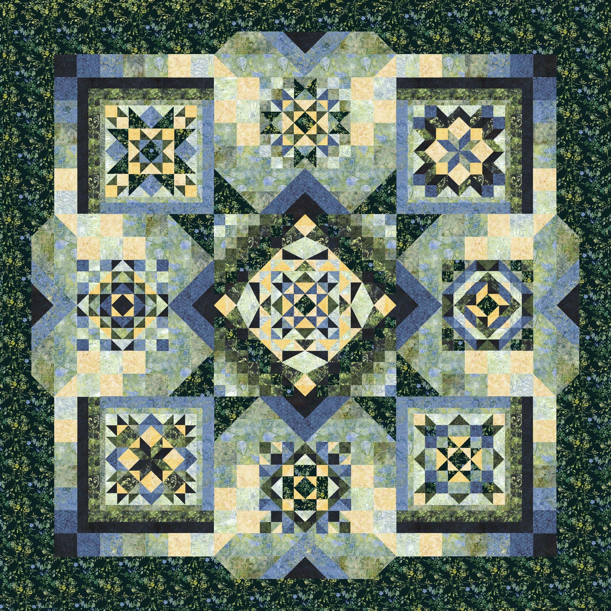 Radiant Meadow Block Of The Month