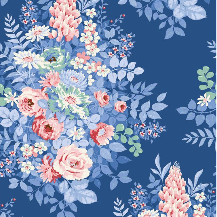 Something Blue / Whimsy Flower in Night