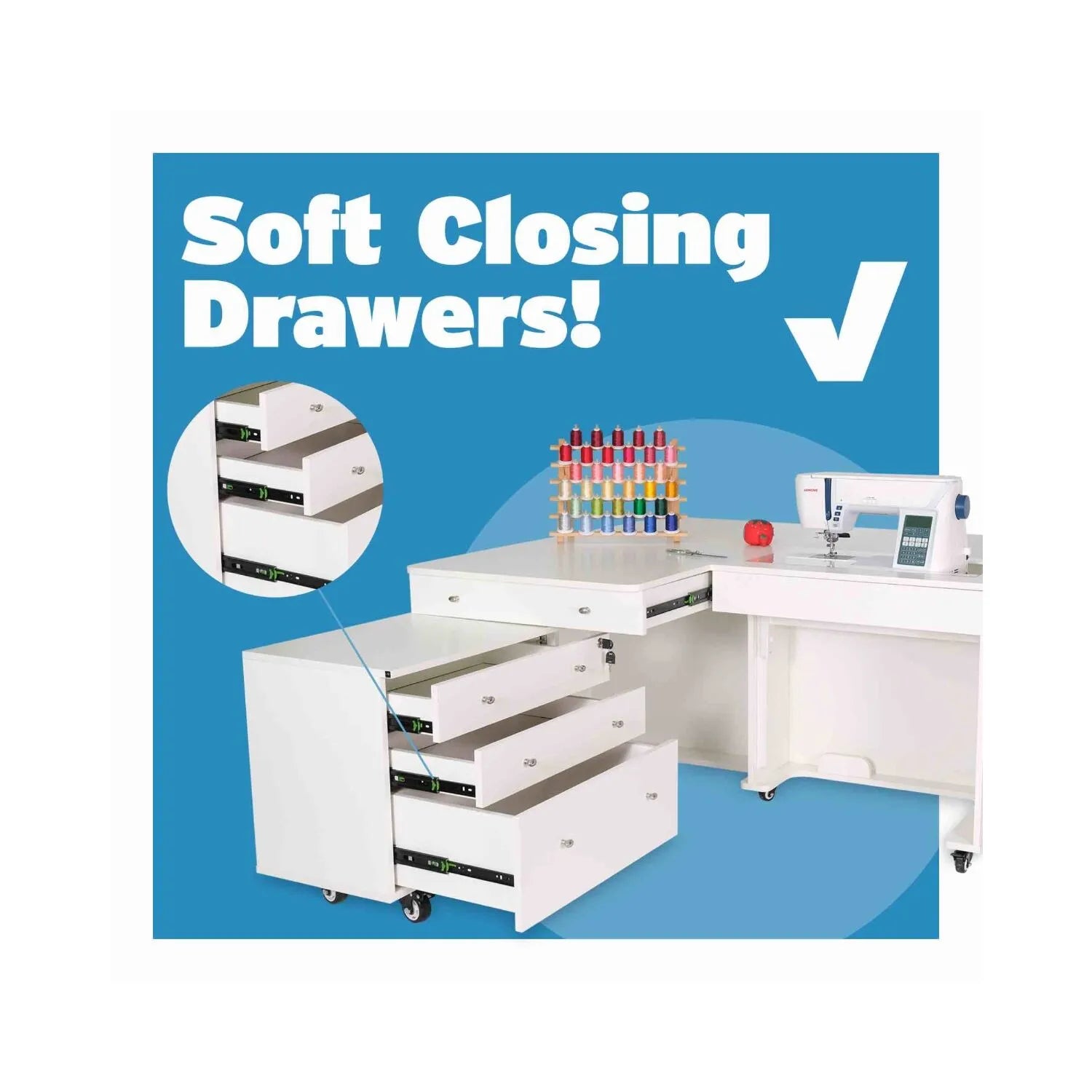 Kangaroo & Joey Sewing Cabinet