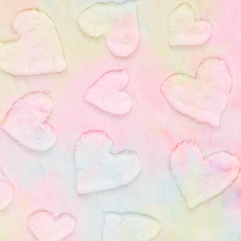 Luxe Cuddle® Sorbet Hearts / Pastel