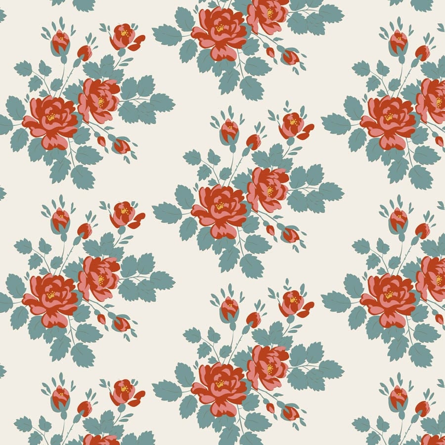Village Life / Myrtle in Teal