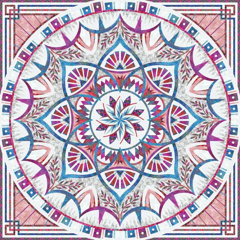 Arcadia: Queen Hoffman Bloom! Fabric Kit (PRE-ORDER)