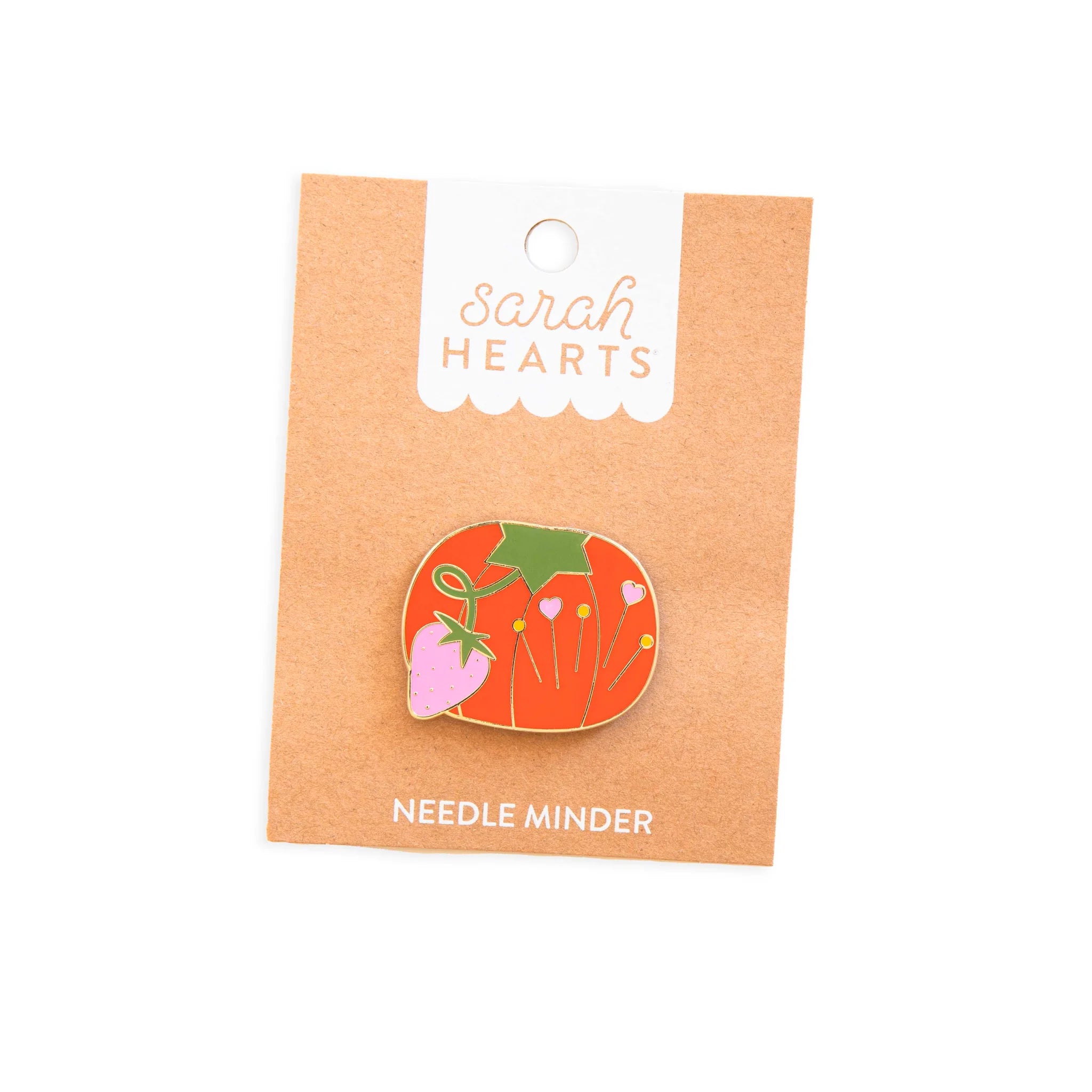 Tomato Pin Cushion Magnetic Needle Minder