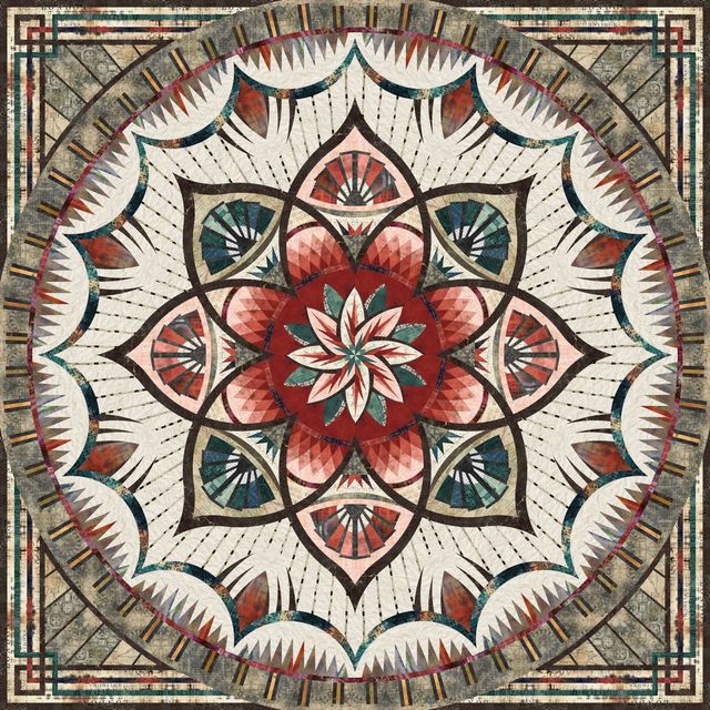 Arcadia: Queen Tim Holtz Fabric Kit (PRE-ORDER)