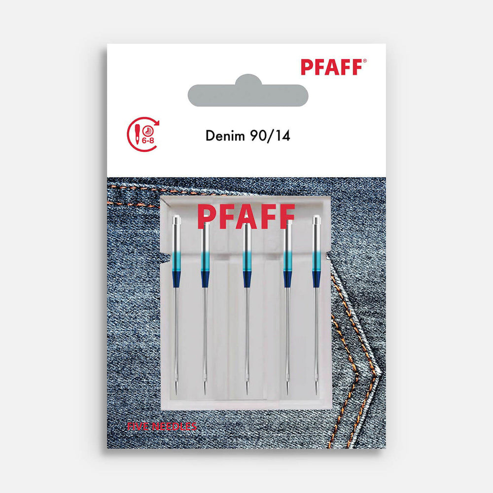 PFAFF Denim 90/14 Needles (5 Pack)