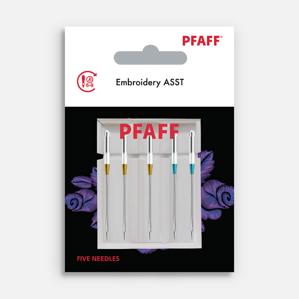 PFAFF Assorted Embroidery Needles (5 Pack)