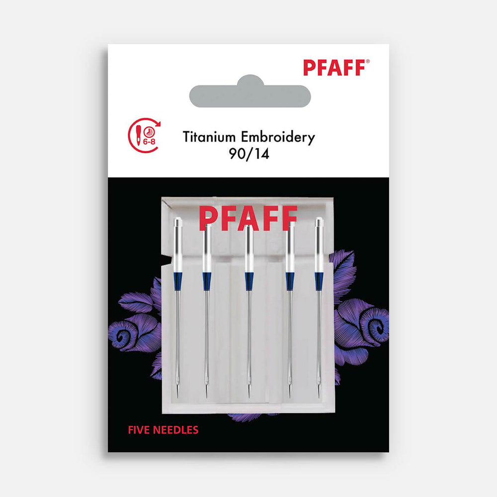 PFAFF Titanium Embroidery 90/14 (5 Pack)