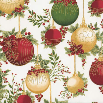 Christmas Wish / Ornaments in Natural & Gold