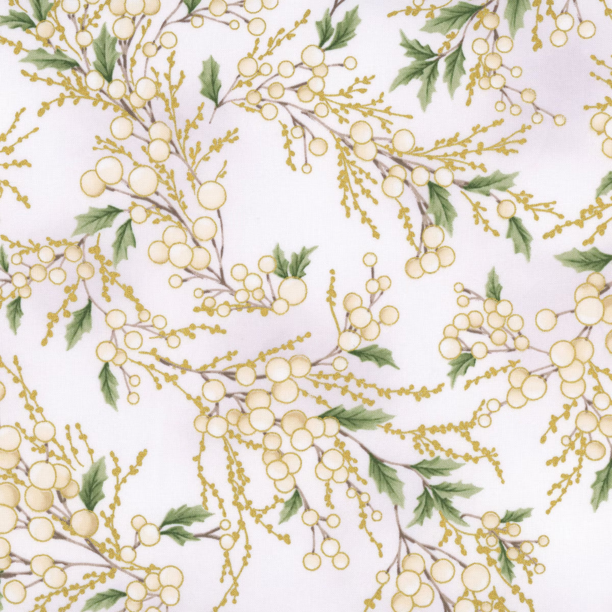 Christmas Wish / Berries in Parchment & Gold