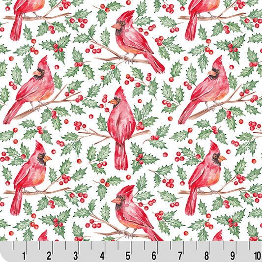 Christmas Keepsake Quilting Cuddle® / Cardinal Joy