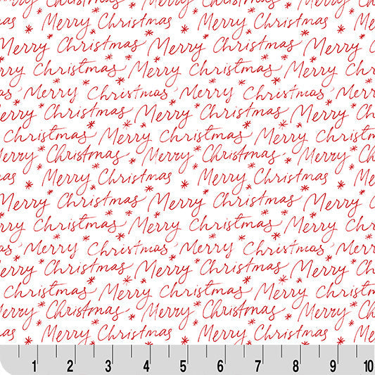 Christmas Keepsake Quilting Cuddle® / Warm Wishes in Cardinal
