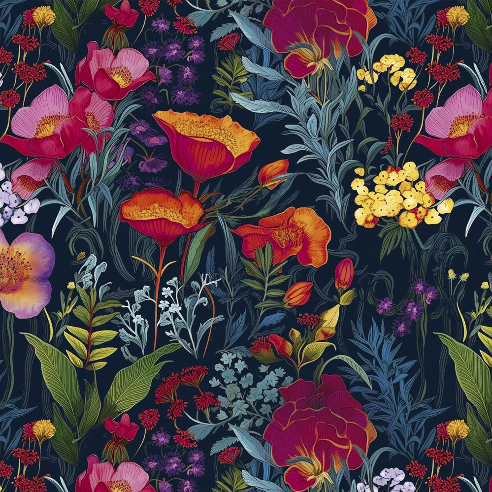 Whispering Blooms Secret Garden Quilting Cuddle® / Vibrant