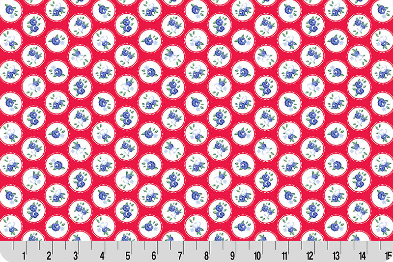 Cottage Rose Lane Quilting Cuddle® / Windsor in Candy Apple
