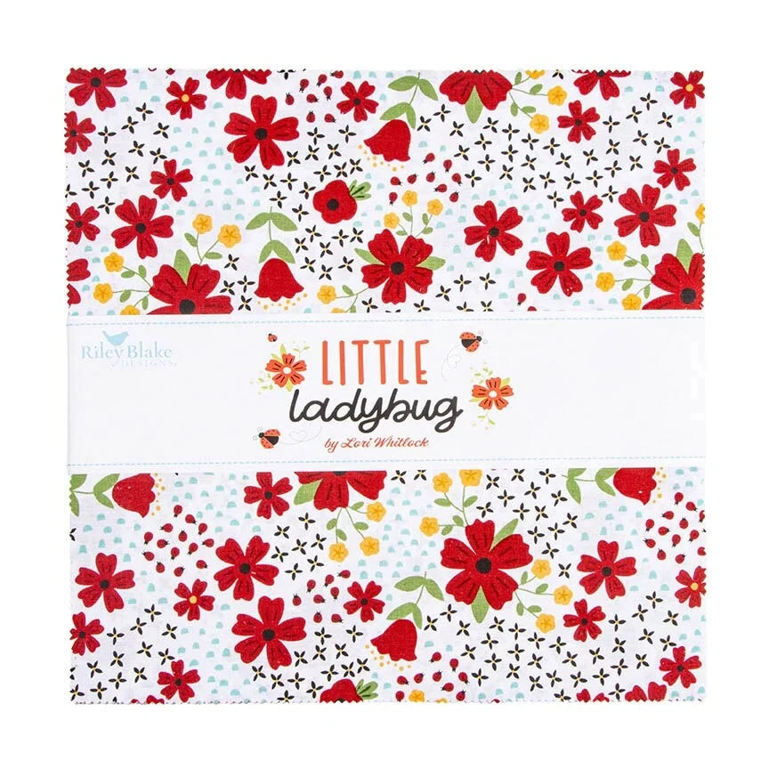 Little Ladybug 10" Squares