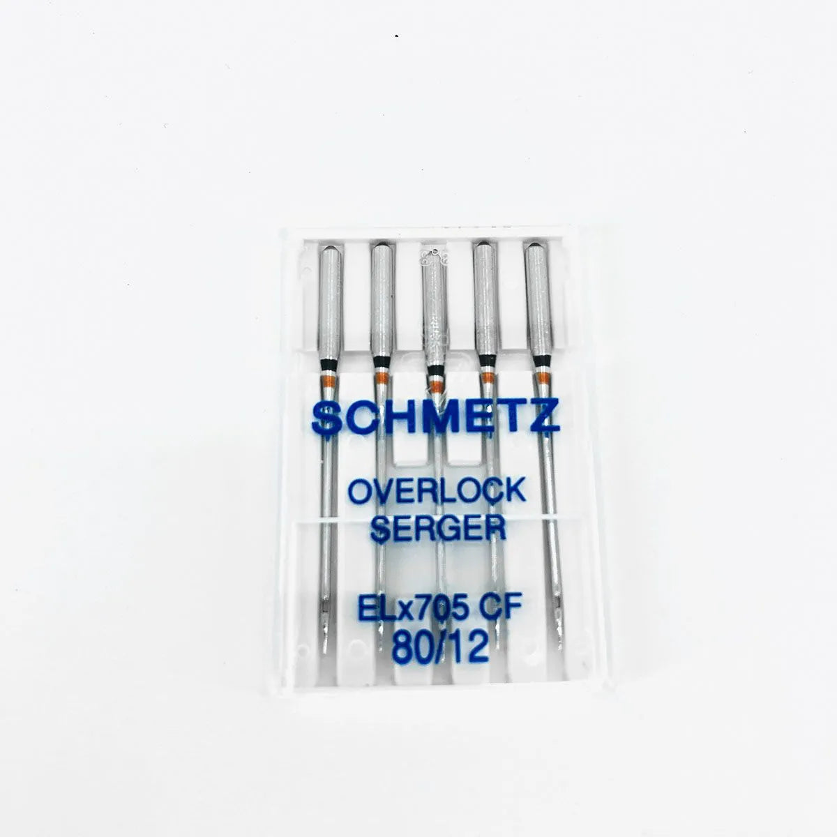 80/12 Overlock/Serger Chrome Finish Needles