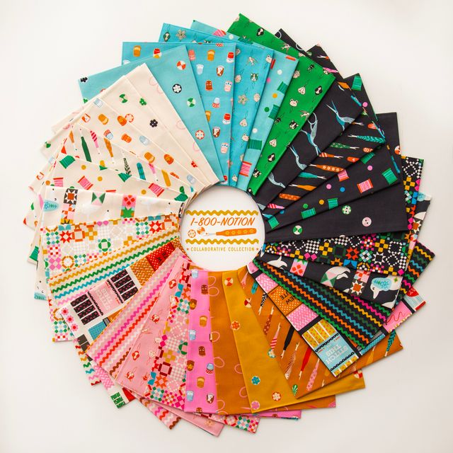 1-800-Notion Fat Quarter Bundle