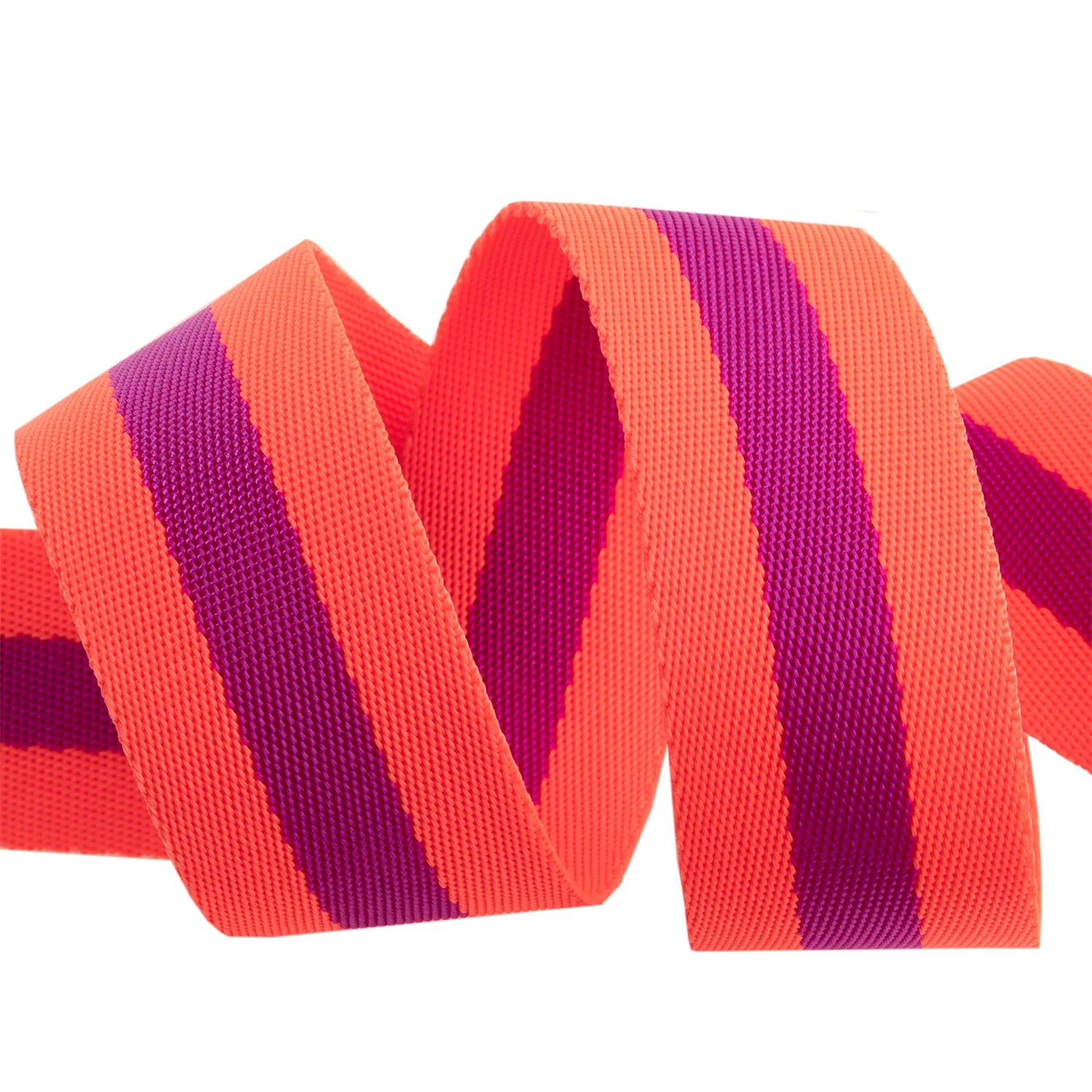 1 1/2" Tula Pink Webbing in Watermelon & Plum