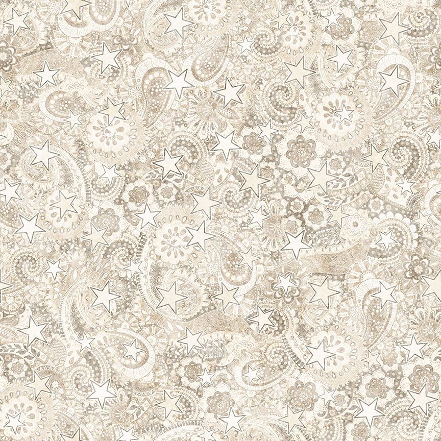 2026 All Texas Shop Hop / Paisley in Taupe