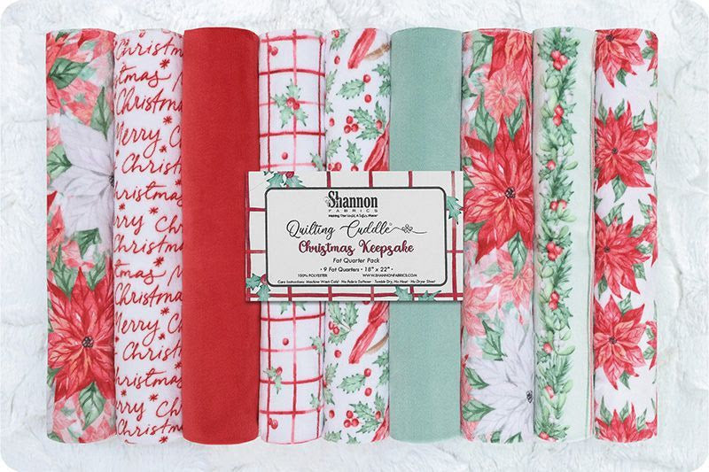 Quilting Cuddle® Fat Quarter Pack / Christmas Keepsake