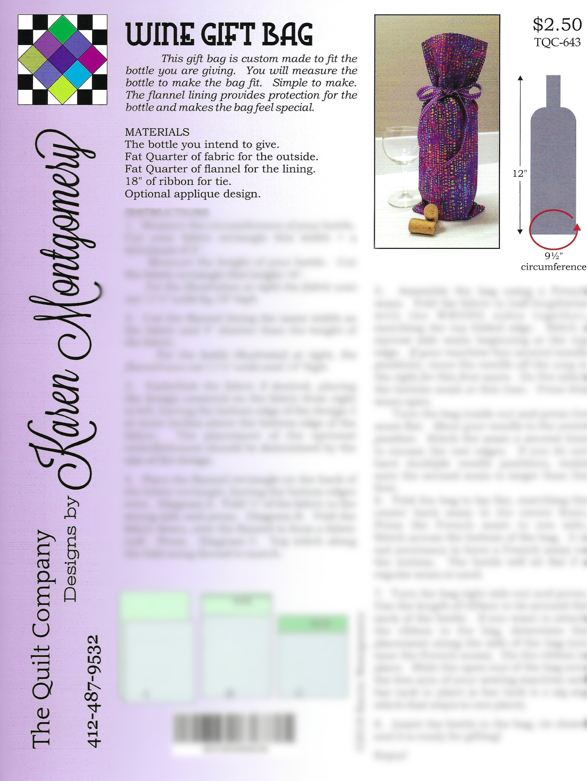 Sweet Treat Bag & Wine Gift Bag