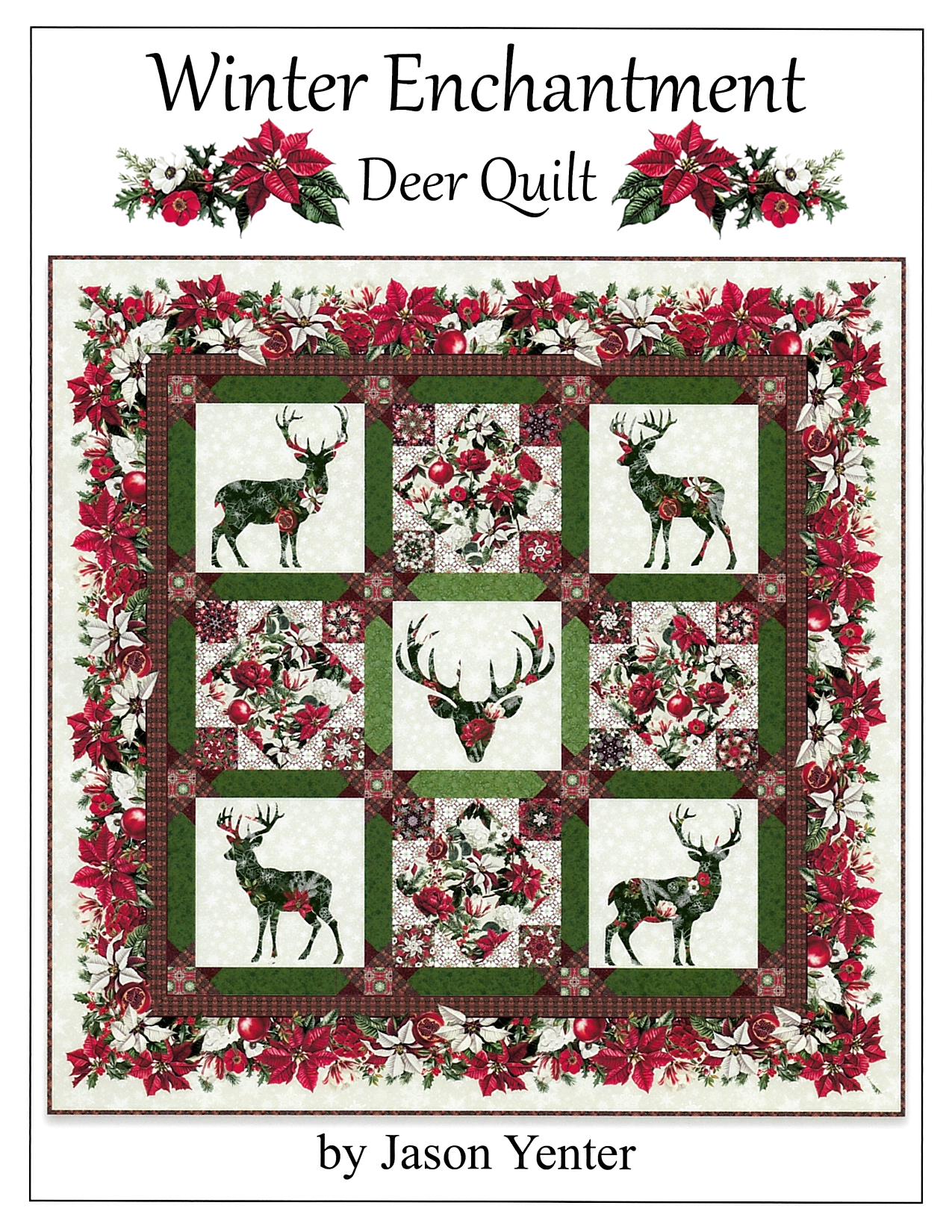 Winter Enchantment Deer Quilt Kit