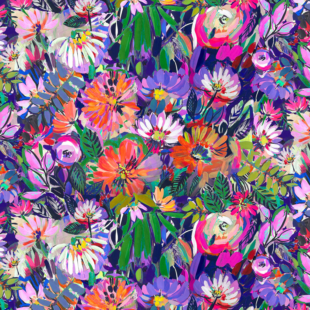 Sunset Meadow / Blooms in Purple