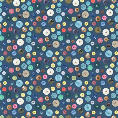 The Secret Life of Squirrels IV / Buttons in Dark Denim
