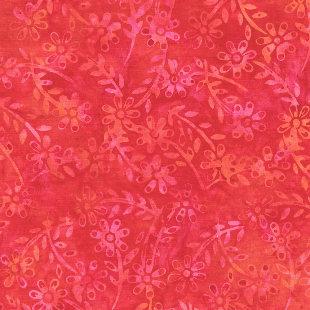 Mint Julep / Peachy Pink Tiger Florals