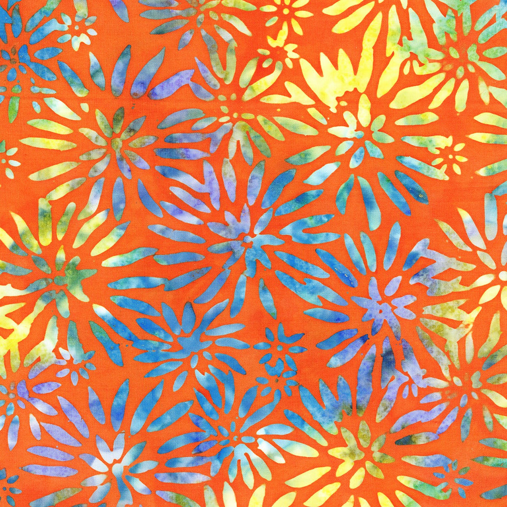 Coral Reef / Orange Stipple Lines
