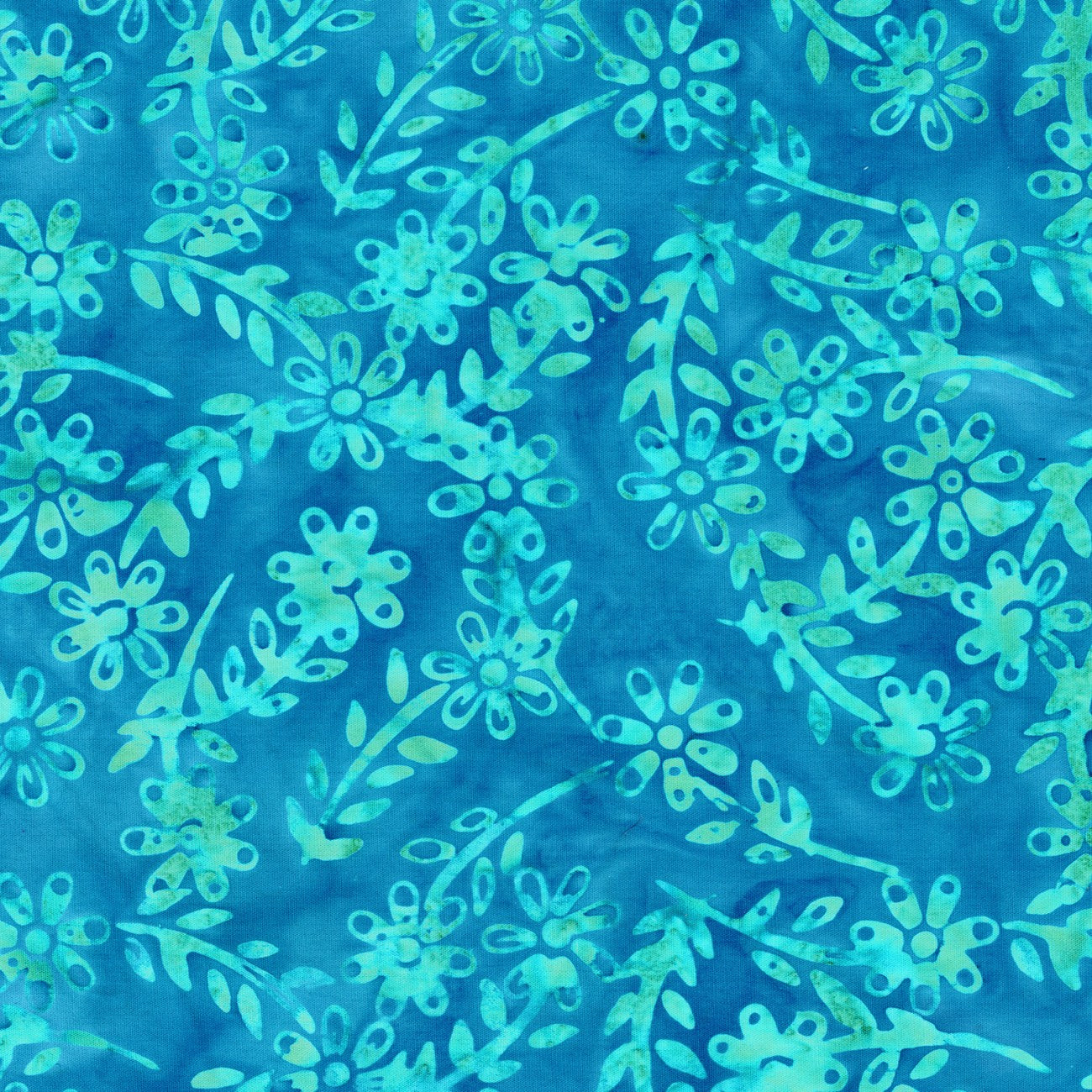 Blue Emerald  / Blue Tiger Florals