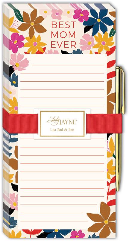 Lady Jayne List Pad & Pen