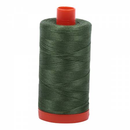 Aurifil 50 Weight Thread / Very Dark Grass Green