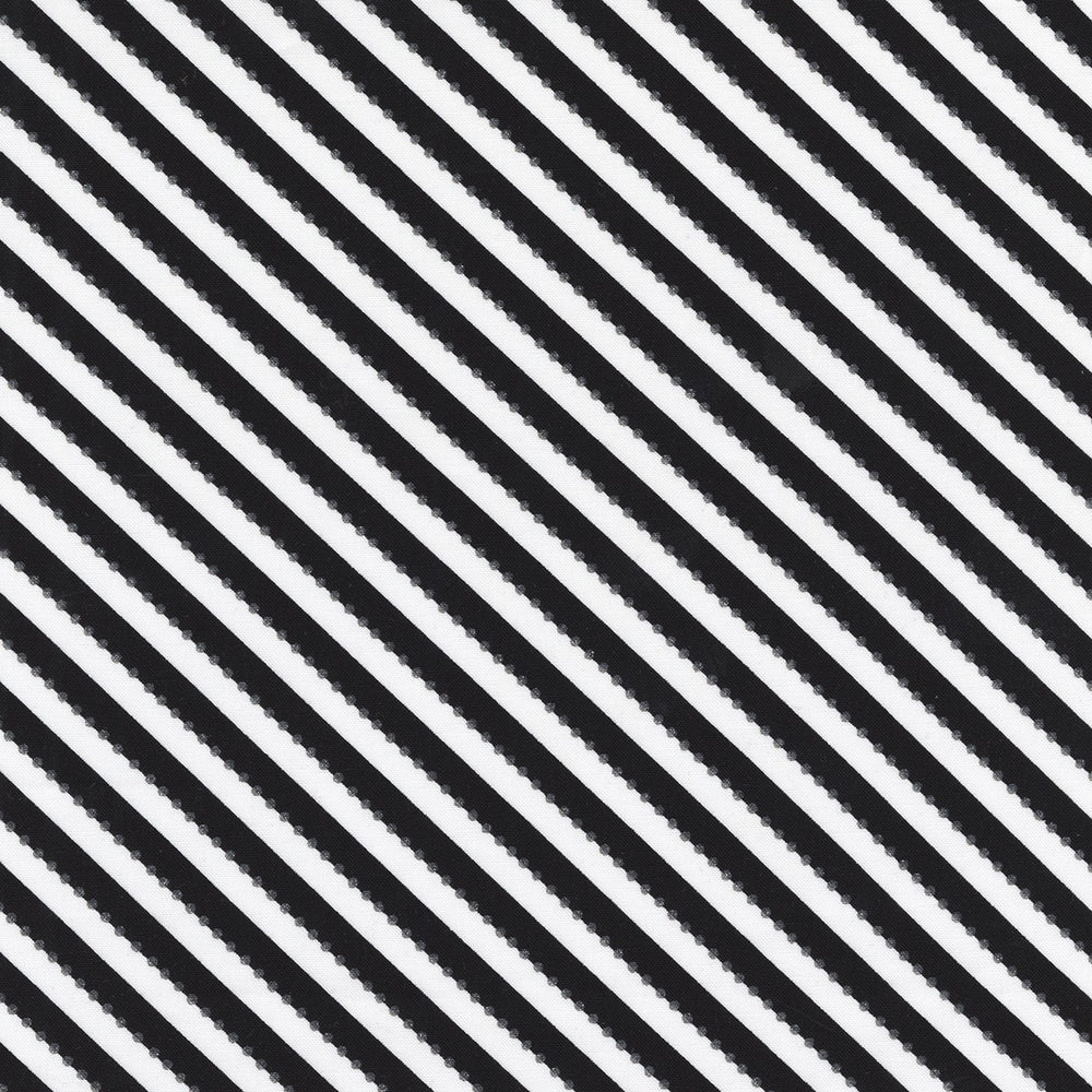 BeColourful / Black Bias Stripes
