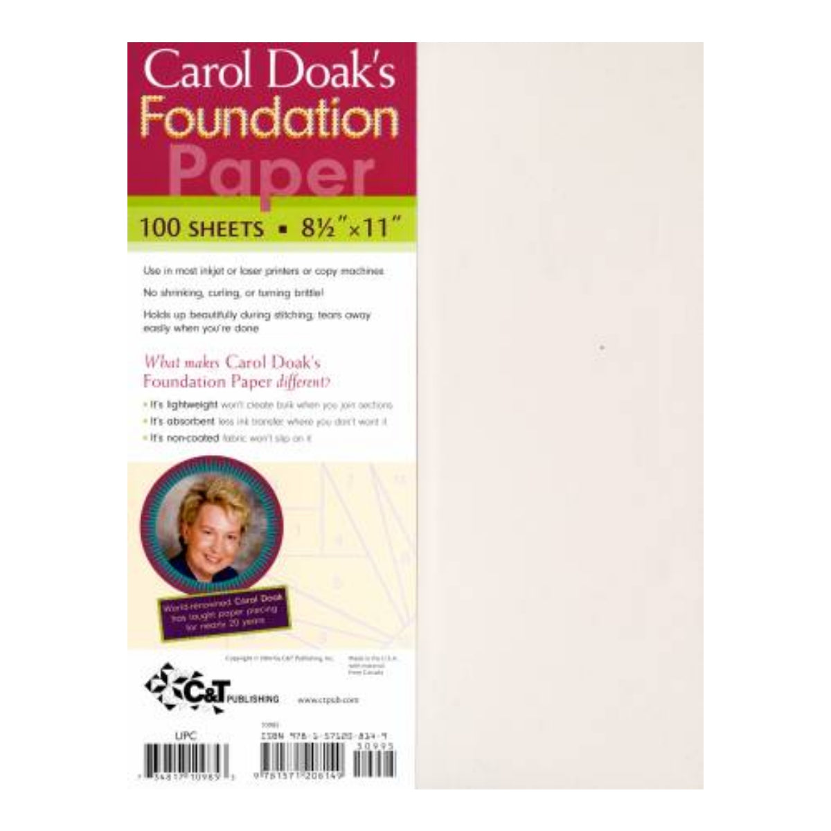 Carol Doak's Foundation Paper