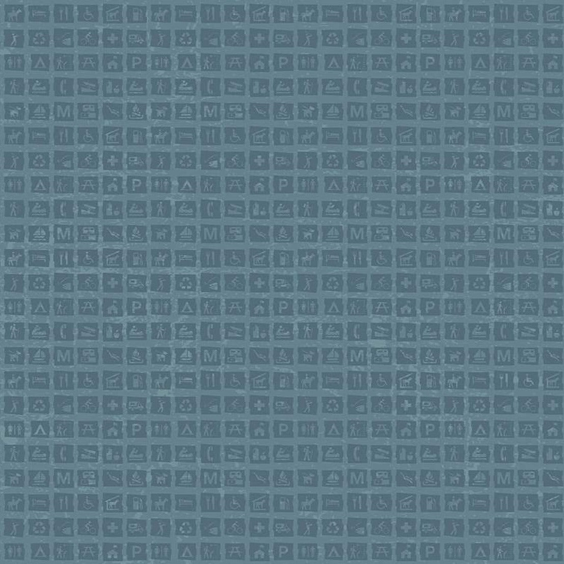 National Parks / Signs in Blue