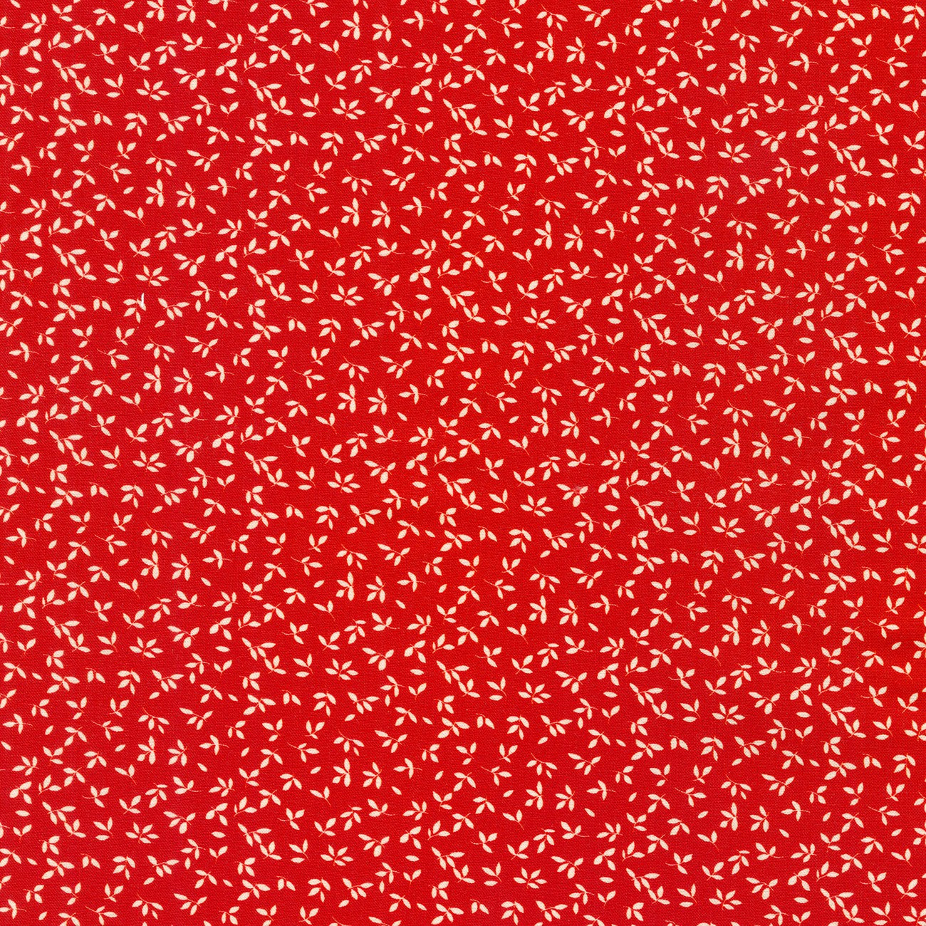 Daisy's Redwork / Tiny Leaves - Red