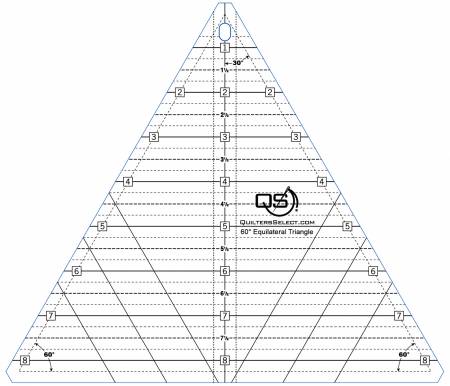 60 Degree Triangle Ruler