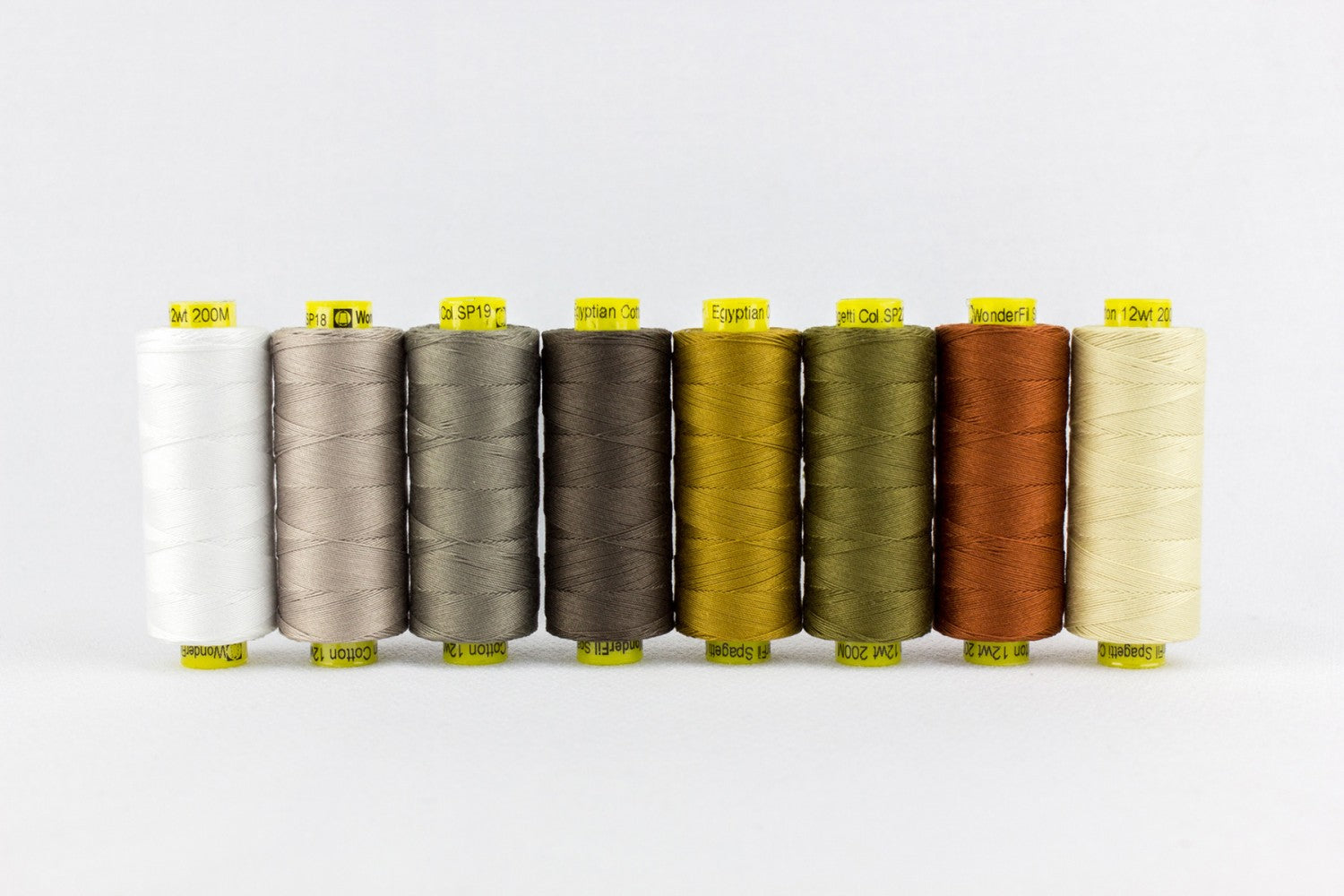 Spagetti 8-Spool Thread Set / Neutrals