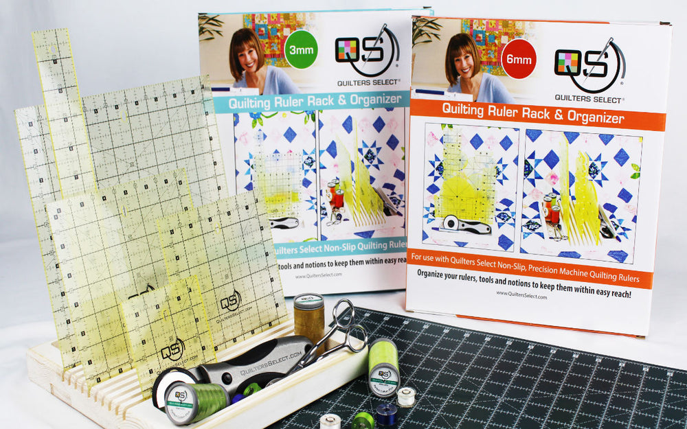 Quilting Ruler Rack & Organizer — Poppy Quilt N Sew