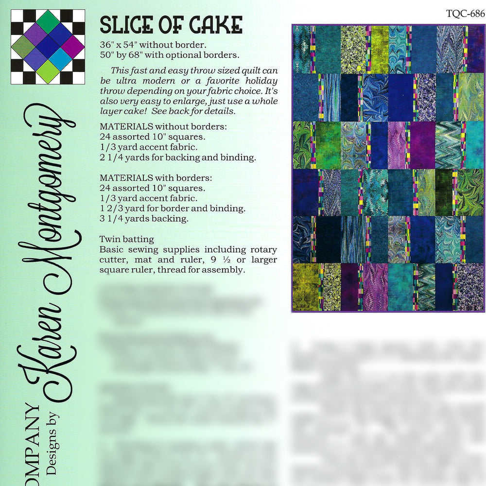 Slice of Cake Project Sheet