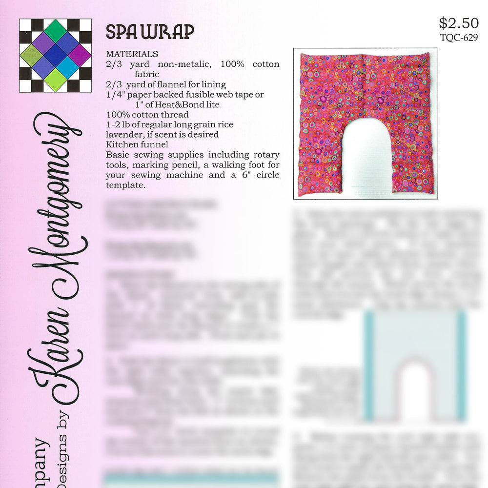 Spa Wrap Project Sheet